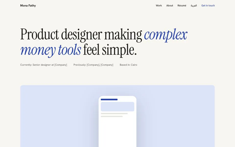 Home page of the Gallery template demo